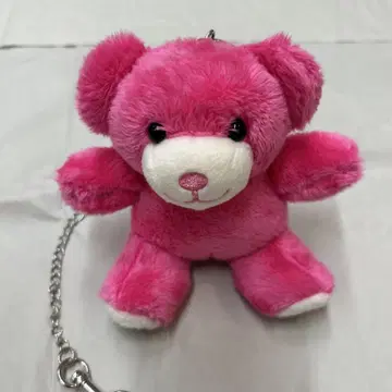 BTSV 핑크 곰 모양의 키링