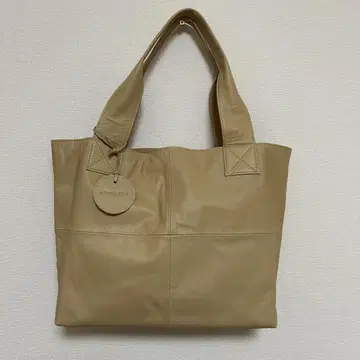 zucchero 쥬케로 소프트 카우 레더 토트백