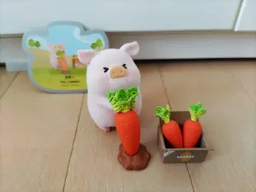 lulu 새끼 돼지 피규어 PULLCARROT