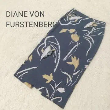 [새상품] DIANE VON FURSTENBERG 타이트 스커트 보타니컬