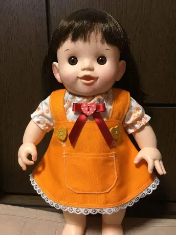 포포짱 드레스 세트 오렌지 컬러