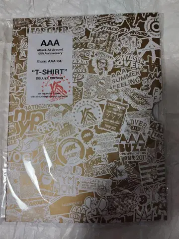 AAA 15th Anniversary 메모리얼 티셔츠 M 사이즈