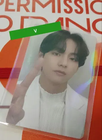 BTS PTD V 태태 봉입 랜덤 트레이딩 카드