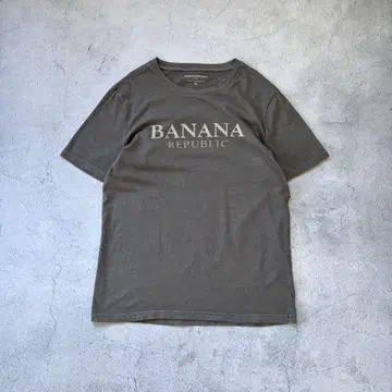 00s cityboy banana republic logo print t