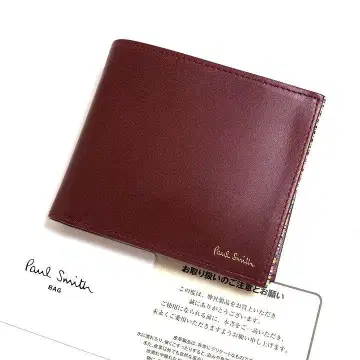 새상품 폴스미스 시그니처 스트라이프 가죽 지갑 정가 31900엔