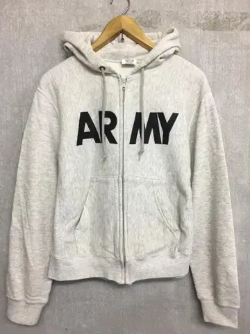 US ARMY 90년대 군용 구제 맨투맨 지퍼 후드티