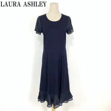 LA7468 로라 애슐리 반팔 롱 원피스 네이비 레이온 9