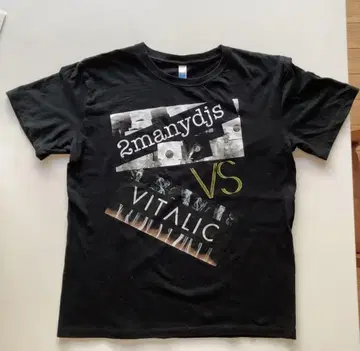 2manydjs vs VITALIC 회장 한정판 T셔츠
