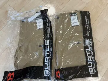 BURTLE 7042 카고 팬츠 LL 카키 23 2매 세트