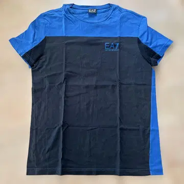 EA7 Emporio Armani 티셔츠 파랑 블랙