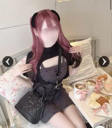 HONEYMEW HW 모노그램 앙상블 원피스