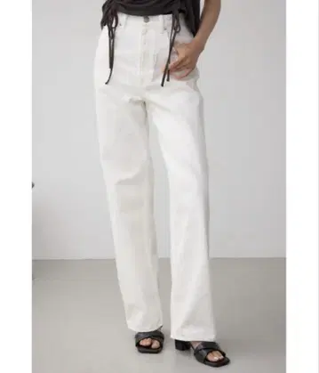 AZUL DENIM 하이 웨스트 와이드 데님