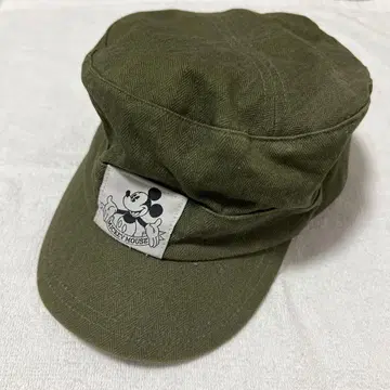 미키 카키 캡 모자 58cm 디즈니 리조트