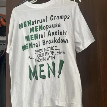 빅 레터 티셔츠