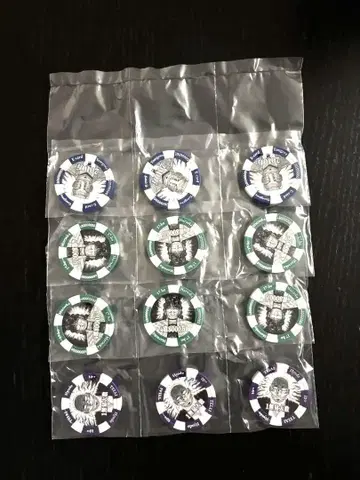 카이지 제일복권 칩 4개 세트