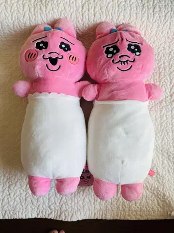 택 포함 새상품 빤쮸토끼 흐물흐물 BIG 봉제 인형 2종