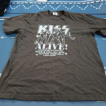 KISS 다크 브라운 티셔츠 2023