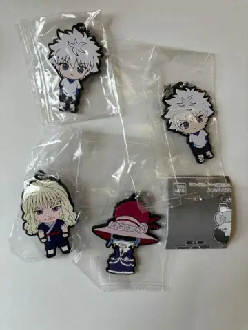 HUNTER x HUNTER 캡슐 러버 마스코트 vol.6 키루아 실버
