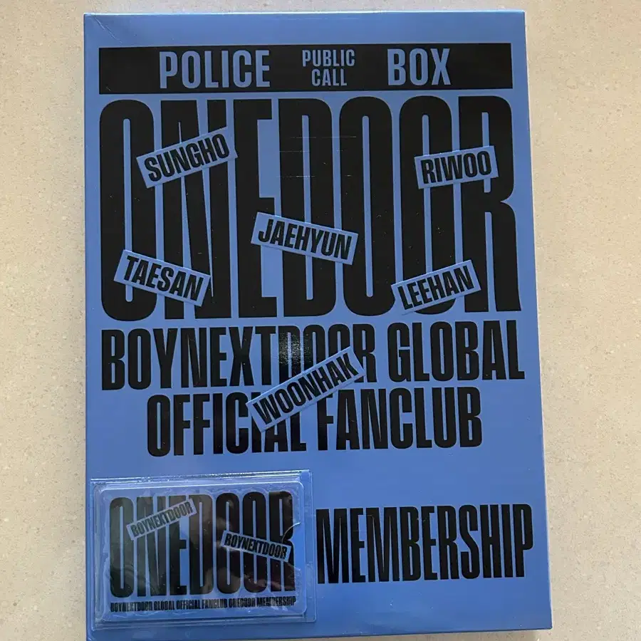 BOYNEXTDOOR MEMBERSHIP KIT 1期 BOYNEXTDOOR | ONEDOOR MEMBERSHIP KIT