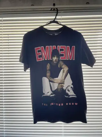 Eminem 그래픽 티셔츠 블랙