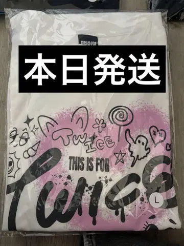 twice 티셔츠 L 사이즈