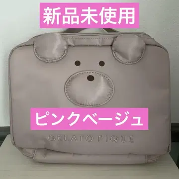 미사용 새상품 젤라또피케 기저귀 파우치 기저귀 파우치 곰 베어