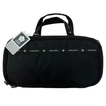 MARY QUANT 마리콴트 파우치 데이지 블랙