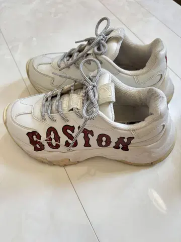MLB 화이트 스니커즈 BOSTON