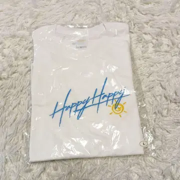 미사용 TWICE Happy Happy 반팔 티셔츠 코튼 L