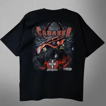 WEST CORST CHOPPERS 몬스터 트럭 티셔츠 블랙 XL