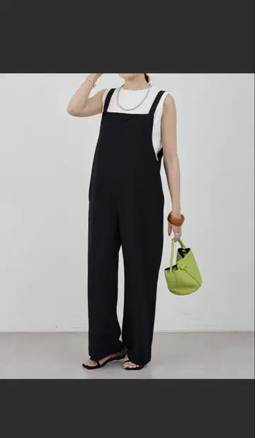 Shenery 대인기! 롱 레그 블랙 살로펫 스트레이트 레그