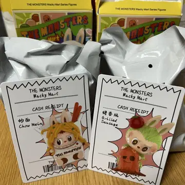 THE MONSTERS Wacky Mart 피규어 세트