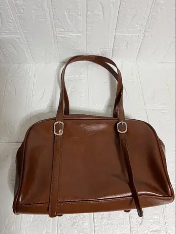 브라운 핸드백 심플