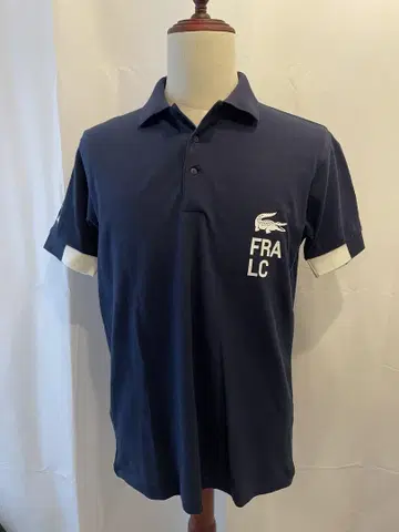 라코스테 반팔 피케 셔츠 남성용 FRA LC 로고