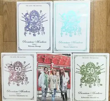 THE ALFEE 50주년 기념 DVD 프리미엄 멤버스 제1회~제5회