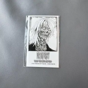 DIR EN GREY 회장 한정판 스티커 Shinya