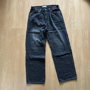 RAGEBLUE DENIM & MILITARY 와이드 데님 팬츠