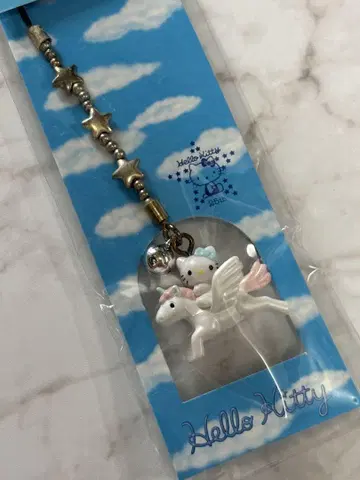 1999년 25주년 헬로키티 유니콘 페가수스 방울 마스코트