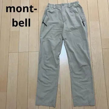 mont-bell 몽벨 스트레치 팬츠 옅은 카키 M 사이즈