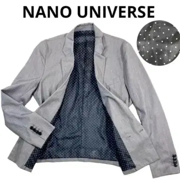 새상품급 NANO UNIVERSE 나노 유니버스 테일러드 자켓 M 도트