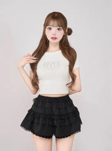 Darich 다리치 샤이니 DD 로고 컴팩트 T셔츠 화이트