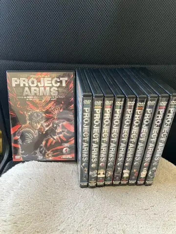 PROJECT ARMS DVD 세트 1~10권 프로젝트 암즈