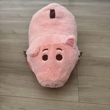 돼지 모양 봉제 인형 핑크