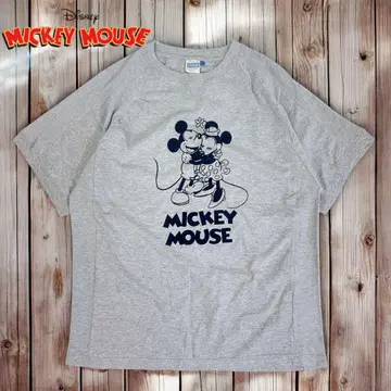 07M062 90년대 Disney 반팔 티셔츠 미키 미니 봄/여름 L