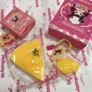 mellojoy 스퀴즈 망고 푸딩 파인애플 구미 2개 세트