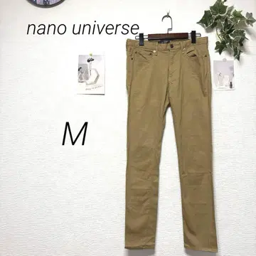 9645 나노 유니버스 컬러 팬츠 M 무지