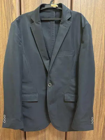 블랙 테일러드 자켓