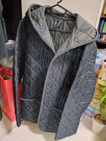 라벤햄 퀼팅 코트