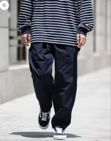 prips Work Tapered Pants CP002 네이비