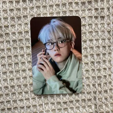 EXO 일본 BAEKHYUN 백현 당첨 시리얼 코드 트레이딩 카드 2